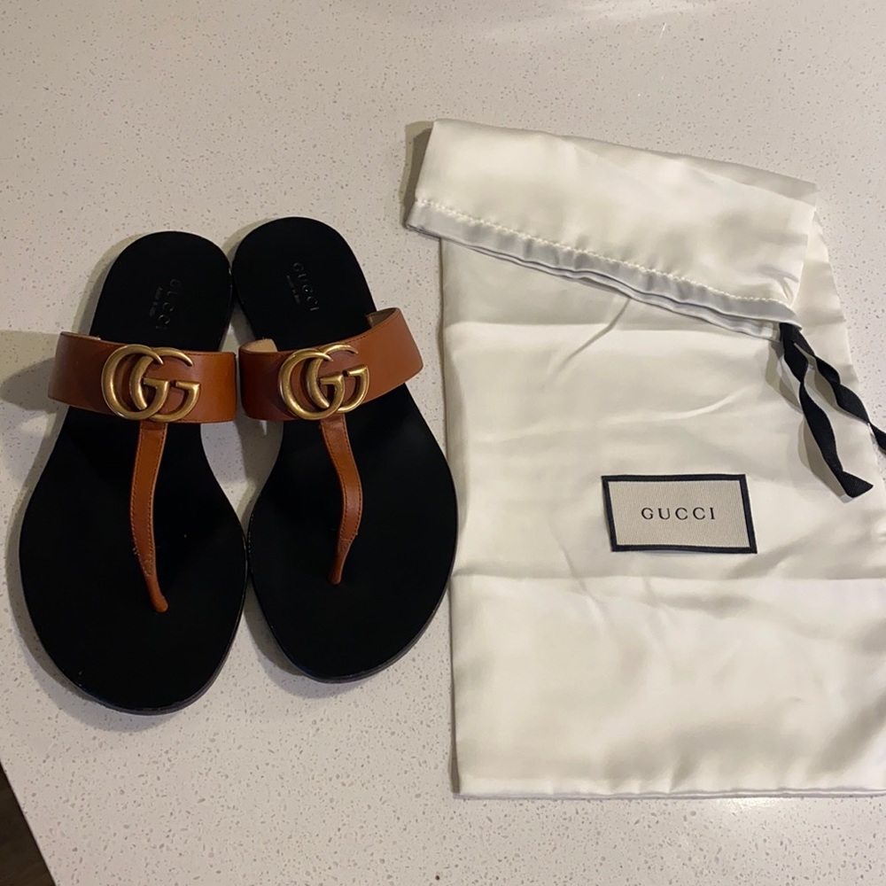 Gucci thong sandals
